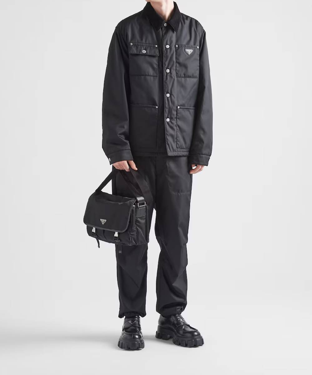 PRADA/プラダ_Men通販 | Re-Nylon xサフィアーノレザー ショルダー