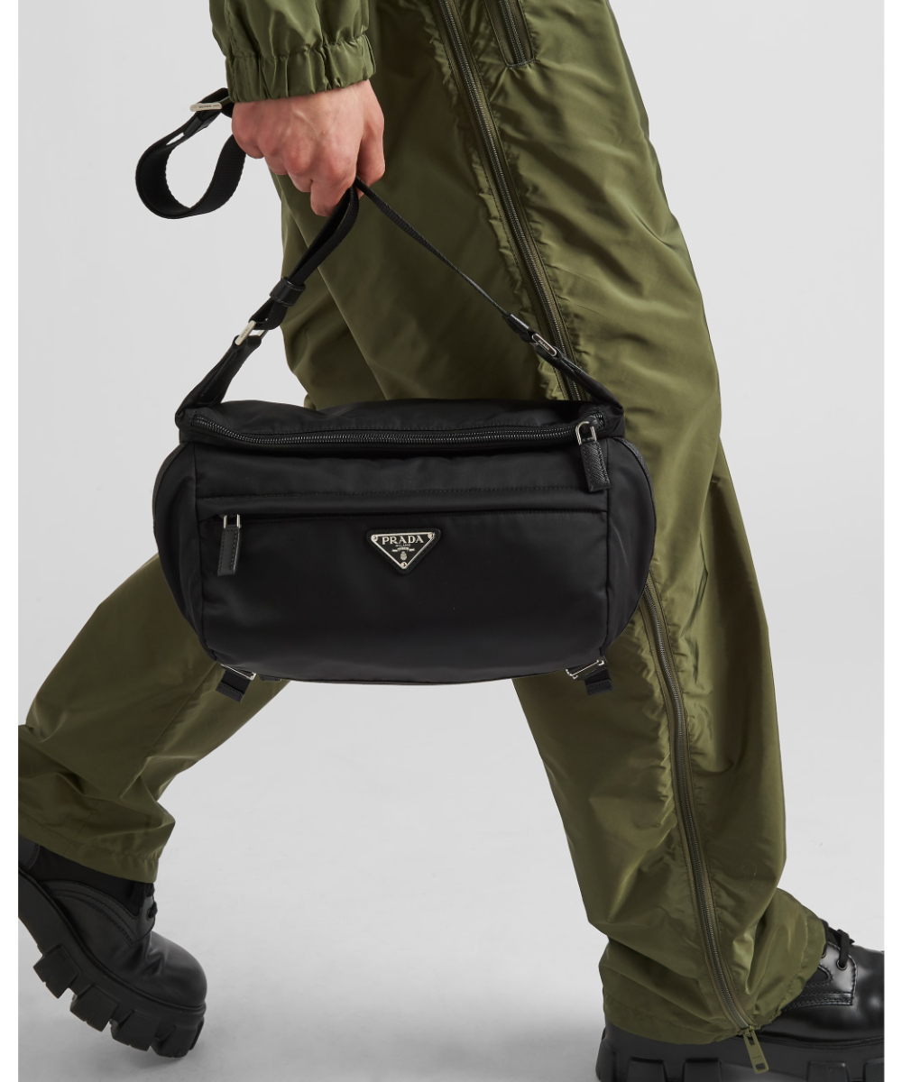 PRADA/プラダ_Men通販 | Re-Nylon xサフィアーノレザー ショルダー