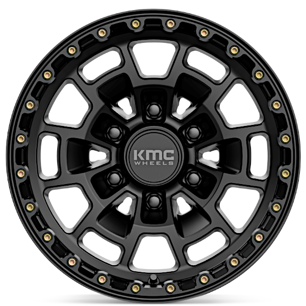 KMC KM718 サミット サテンブラック - | ランクル・プラド