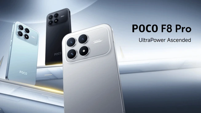 突如発表】POCO F8 Proの日本発売決定！1/22朝9時より販売開始