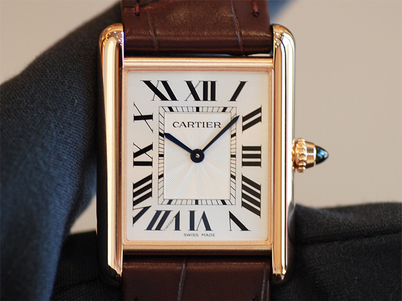 Cartier】サイズアップされた新作「タンク ルイ カルティエ