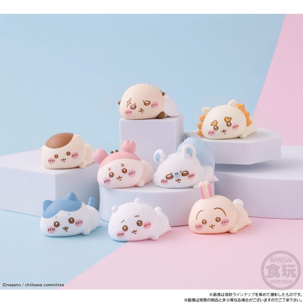 ちいかわ】ぷにぷに癒しのソフビが勢ぞろい♡『もっちりころりん