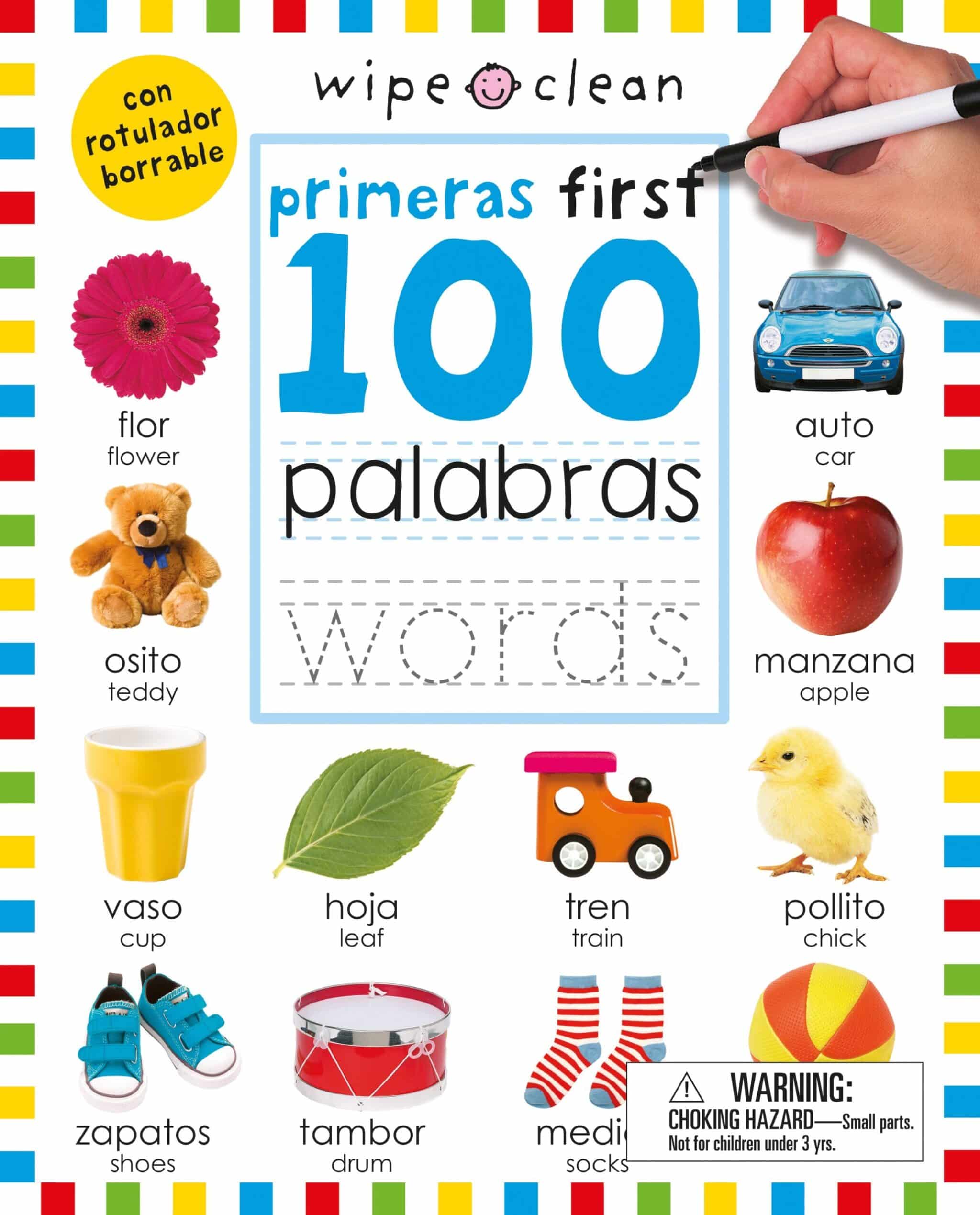 Wipe Clean: First 100 Words / 100 primeras palabras - Priddy Books