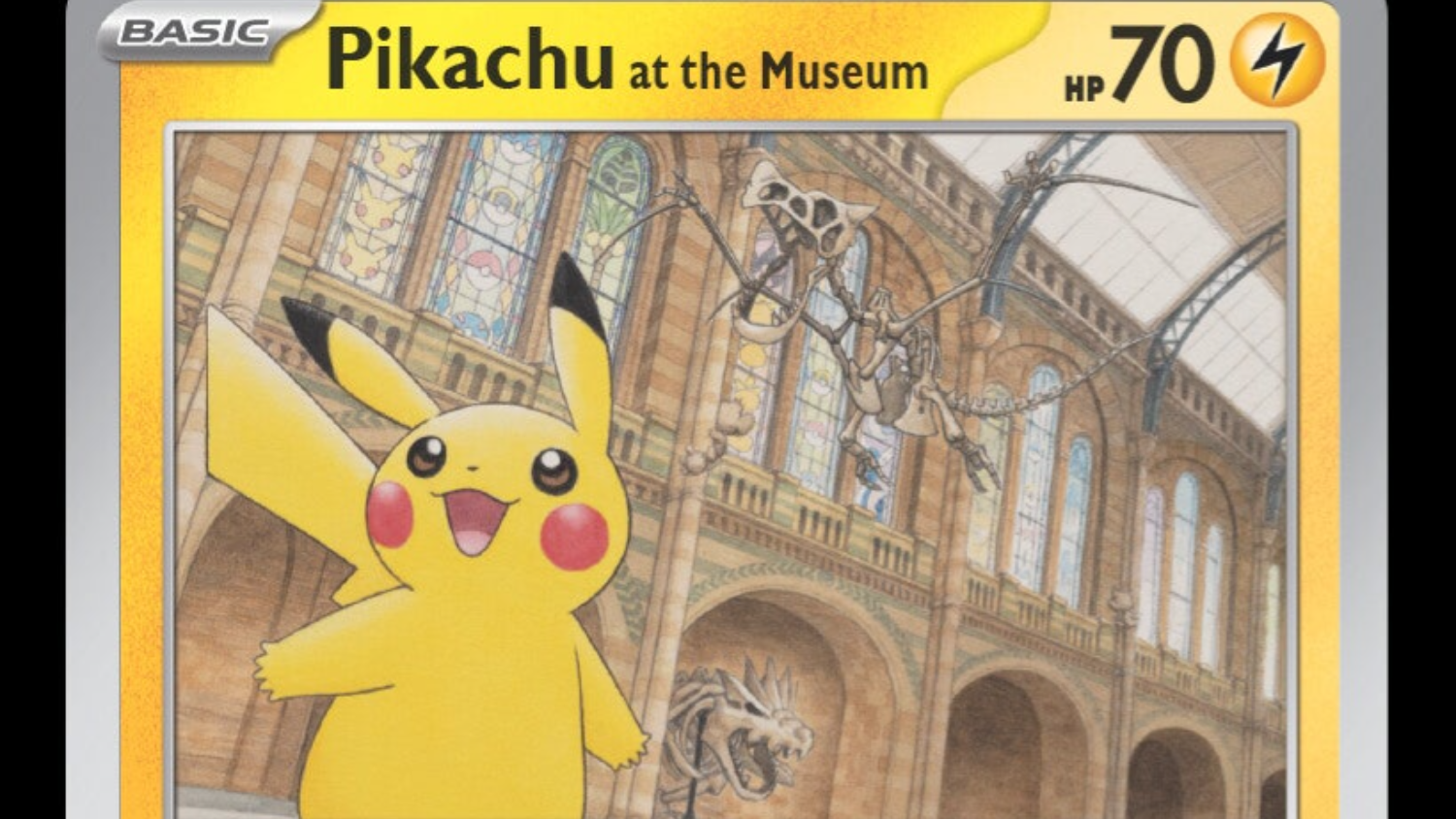 Oversize Pikachu at the Museum Promo Card Revealed, for Pokémon x