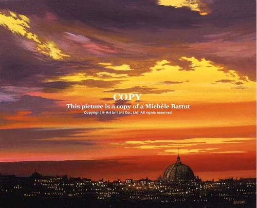 ミッシェル・バテュ【暮れゆく街】
