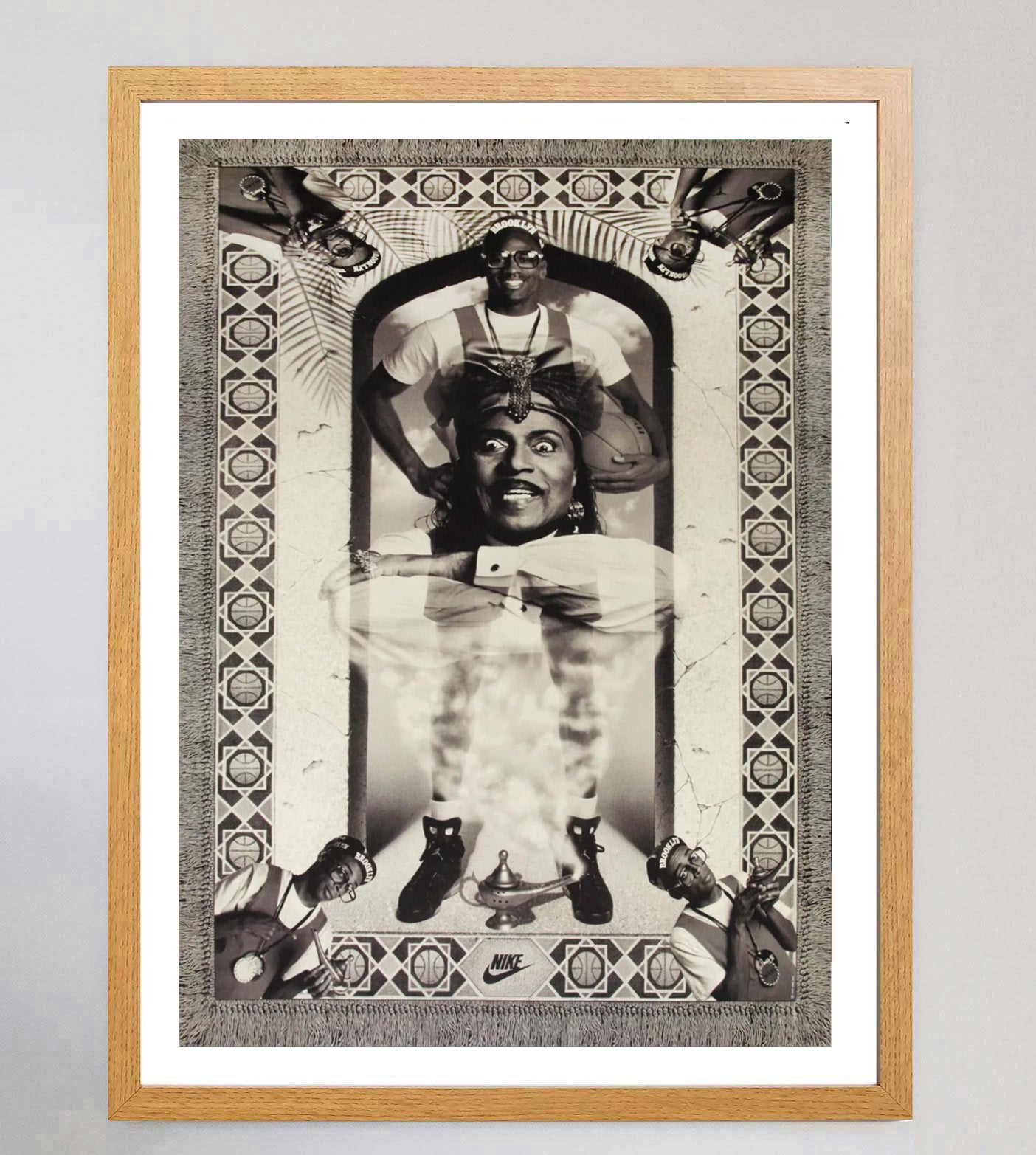 Shop Nike - Spike Lee and Michael Jordan Original Vintage Poster