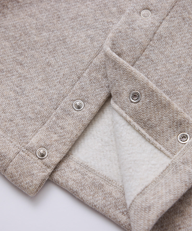 コットンヤク裏毛カーディガン / オーガニックコットン – PRISTINE