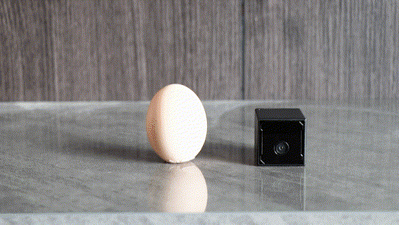 重さ56gのボディで安心を見守る！面倒な配線一切なし！超小型ホーム