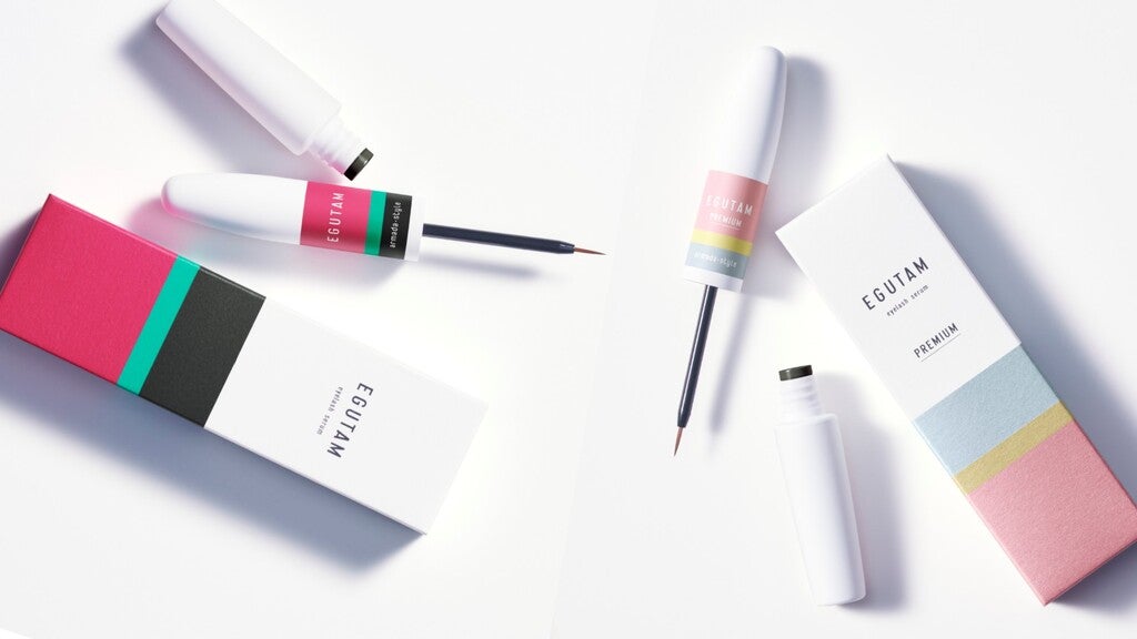 シリーズ累計販売本数約800万本※を誇るまつげ美容液のパイオニアEGUTAM