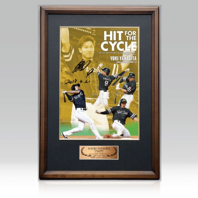 BBM 2016 ホークス FLY ON 柳田悠岐 直筆サインカード 10シリ