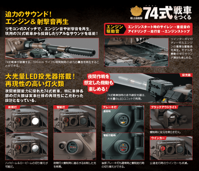 週刊『74式戦車をつくる』Webにて先行予約受付開始！ | アシェット