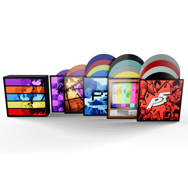 iam8bit Japanがペルソナの25周年を記念して、LP15枚組豪華ボックス