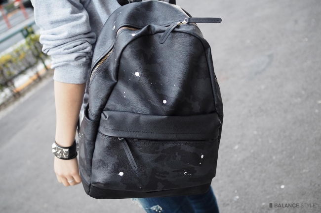 大人気迷彩バッグ ジャンティバンティの定番に、ブラック