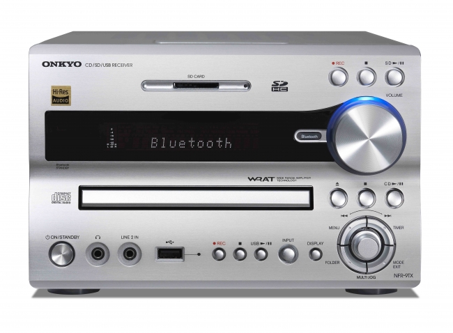 多彩な再生機能と高品位な再生を実現するハイレゾ対応のCD/SD/USB