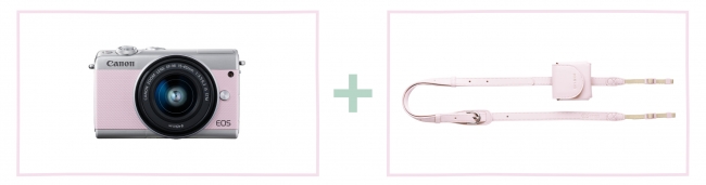 ミラーレスカメラ「EOS M100」に新色のピンクを追加.リミテッドピンク