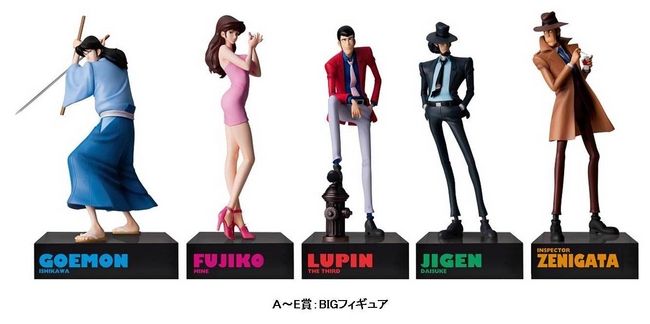 TVアニメのオープニングをテーマにしたフィギュアと実用品をライン