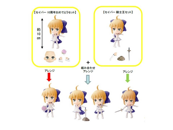 ゲームブランド「TYPE-MOON」10周年を記念した連動企画 新フィギュア