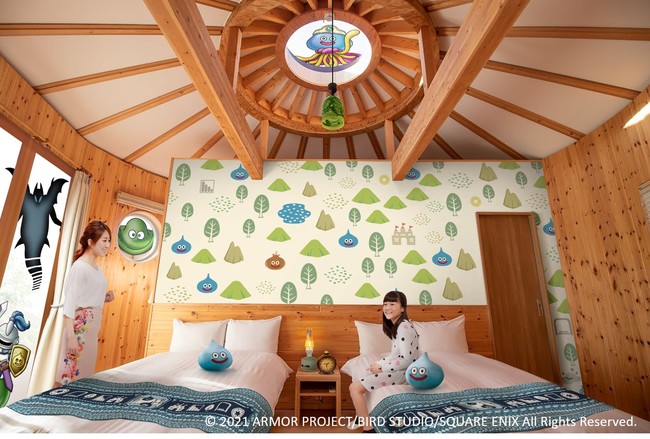 ドラゴンクエストコラボルーム『スライムのコクーン』11月6日オープン