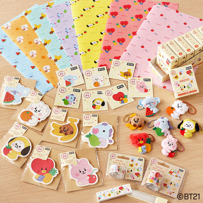 LINE FRIENDSのグローバル人気キャラクターブランド「BT21」TSUTAYA