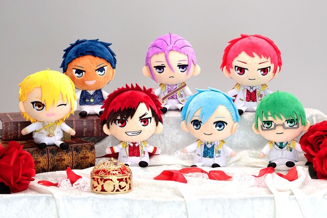 ホワイトスーツ姿の描き下ろしイラストで7人全員集合！「黒子のバスケ