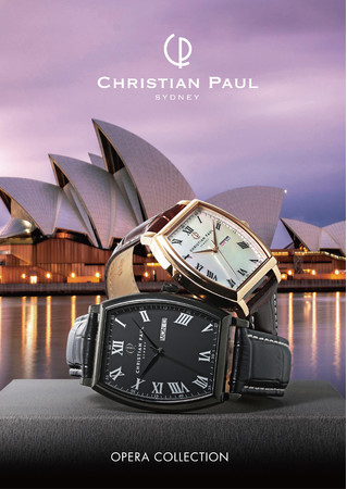シドニーのウォッチブランド「クリスチャンポール」から、オペラハウス