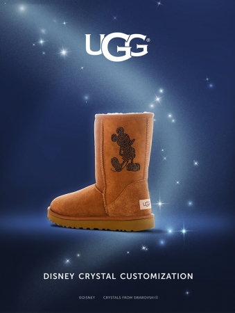 UGG「ディズニー・クリスタル・カスタマイゼーション」サービスを UGG