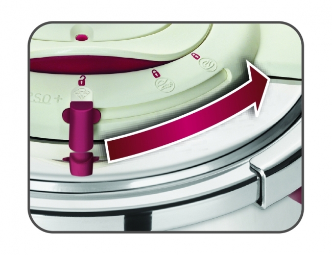 ティファール圧力なべの極み、初心者でも安心！タイマー付き