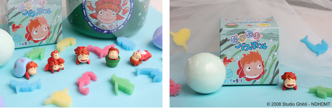 ポニョと一緒に楽しい夏のお風呂時間が過ごせる！『崖の上のポニョ』の