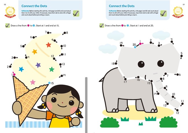 海外で大人気の英語版学研の幼児向けワークブック『Play Smart