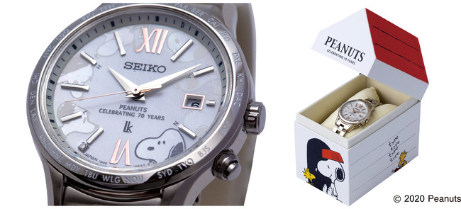 世界限定700本】SEIKO LUKIA ピーナッツ生誕70周年記念モデル11月より