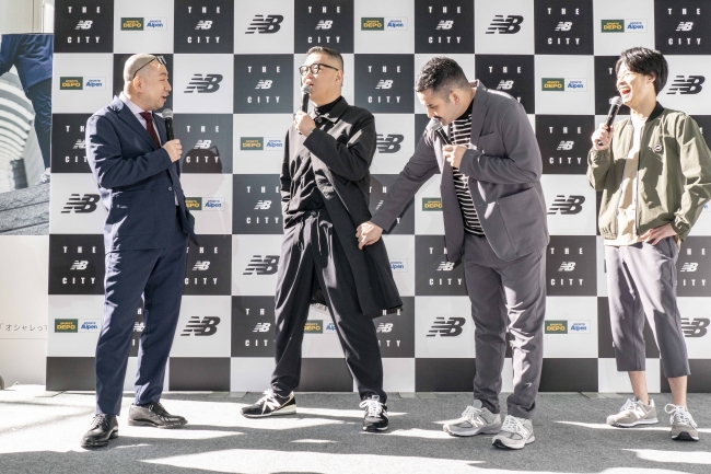 レイザーラモンRGさん、シソンヌ長谷川さん、デニスのお二人が登場