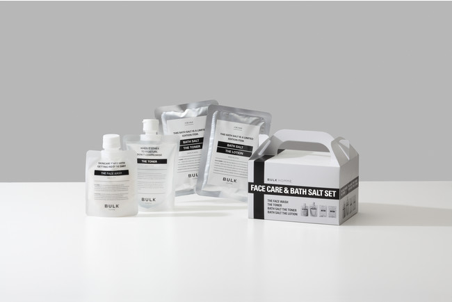 メンズスキンケアブランド「BULK HOMME」、特別なコフレセット「FACE