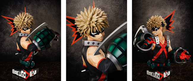 爆豪勝己 1/1 胸像フィギュア』ホビーECサイト『F:NEX』にて本日9月15