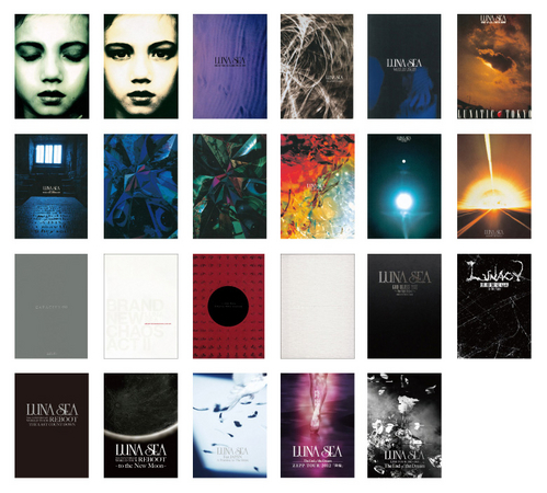 LUNA SEA公式ツアーパンフレットの電子版23タイトルが ワールド