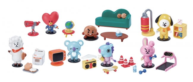 大人気】世界中で人気沸騰中の「BT21」がコレクタブルフィギュアになっ