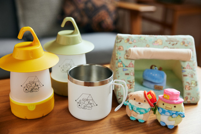 大人気キャラクター「すみっコぐらし」がキャンプシーンに登場。L