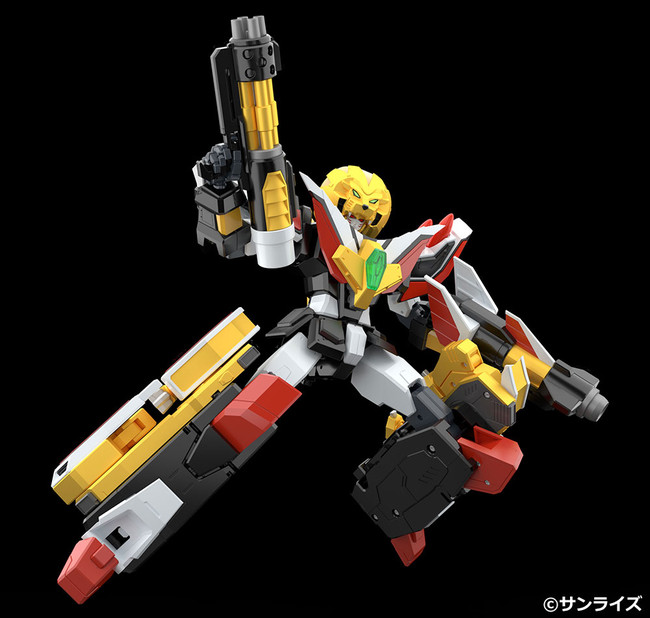 アニメ『伝説の勇者ダ・ガーン』より「ガ・オーン」の完成品トイが登場