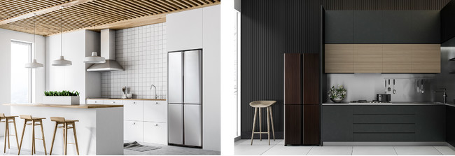 AQUA ラグジュアリー冷凍冷蔵庫「TZシリーズ」に新ラインナップ