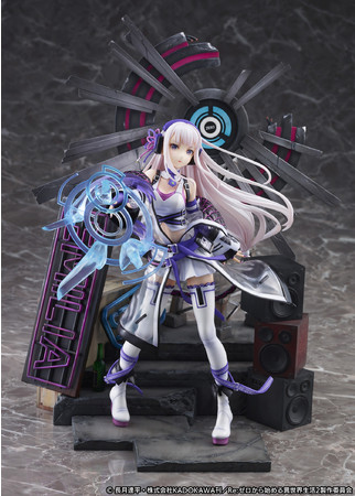 SHIBUYA SCRAMBLE FIGURE、TVアニメ『リゼロ』より、「エミリア -Neon