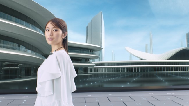 NMB48 渋谷凪咲さん出演 最新CG技術でタイムスリップ！「DELL XPS」新