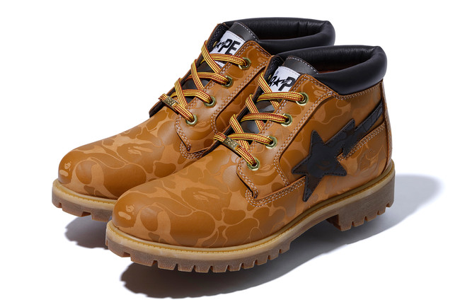 A BATHING APE® X Timberland | 株式会社 ノーウェアのプレスリリース