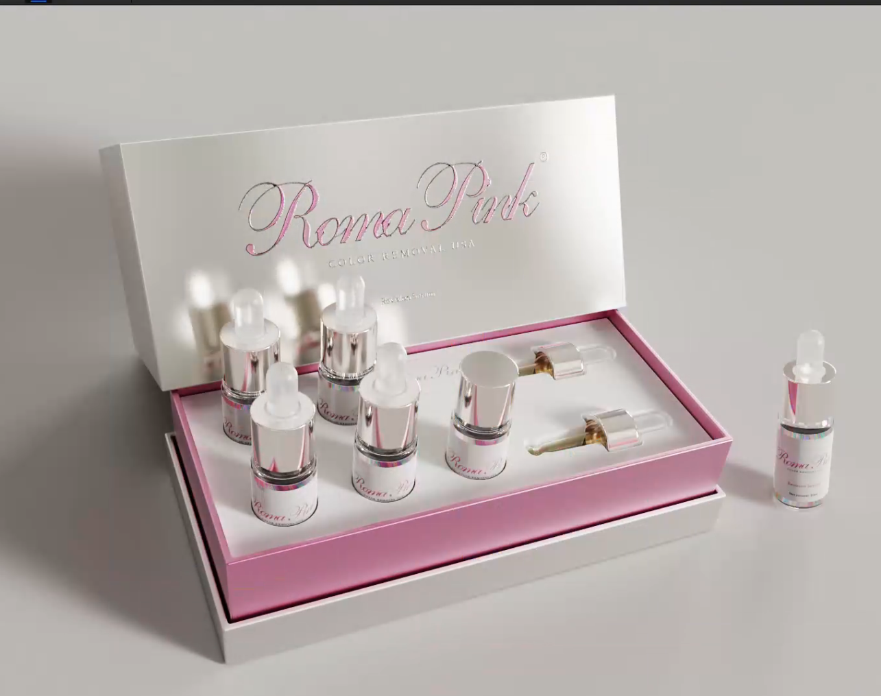 肌の黒ずみを肌本来の色へ戻す最新美容施術！ローマピンクの取り扱い