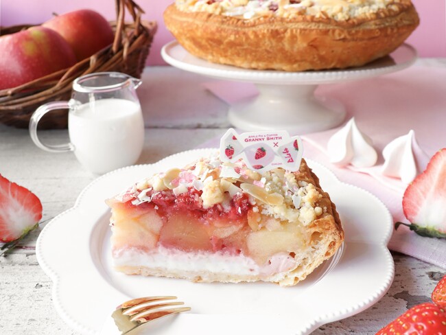 アップルパイ専門店「グラニースミス」、サクマ製菓「いちごみるく」と