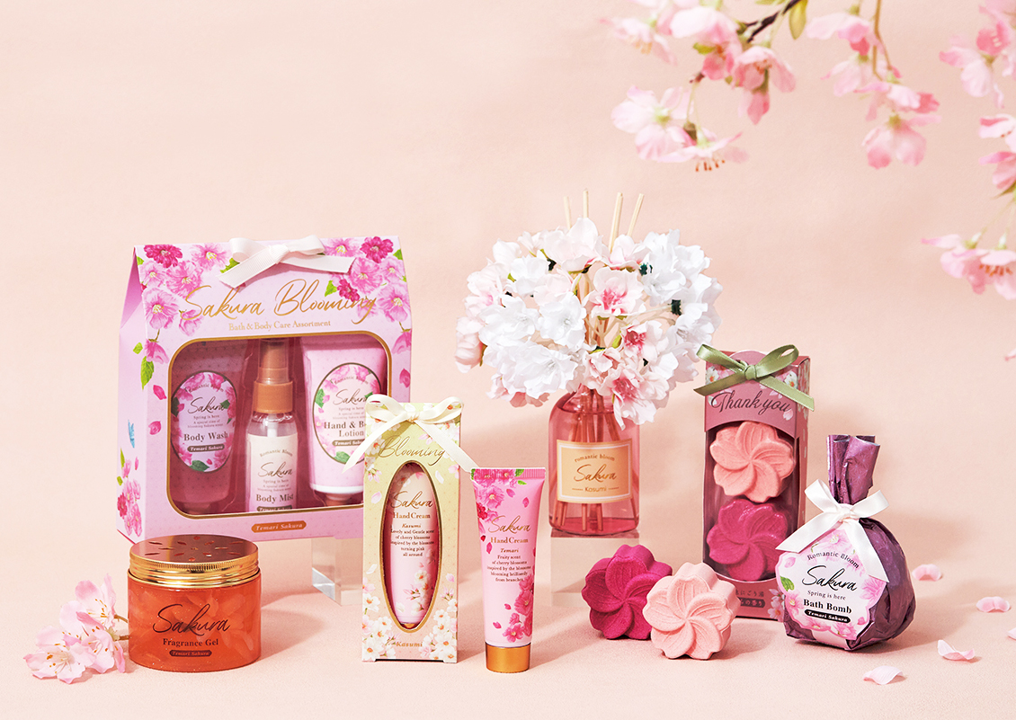 春をとどけるふんわり桜アロマ。おうちでひと足早く春を楽しめる