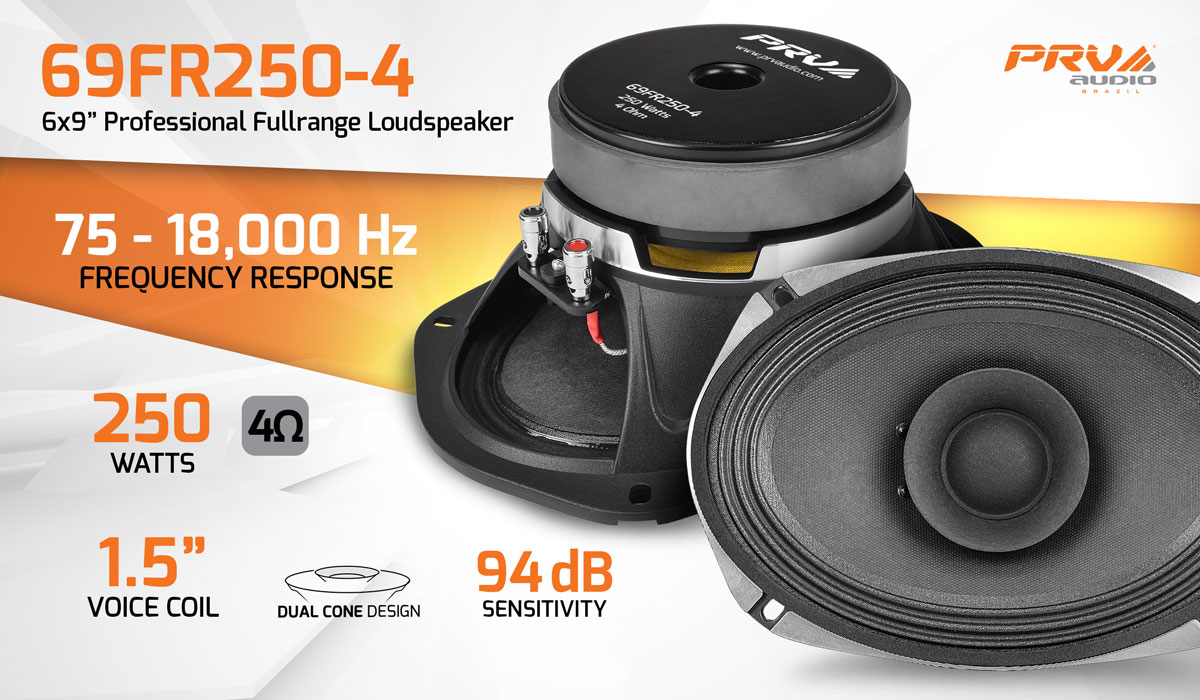 69FR250-4 - PRV Audio 6x9