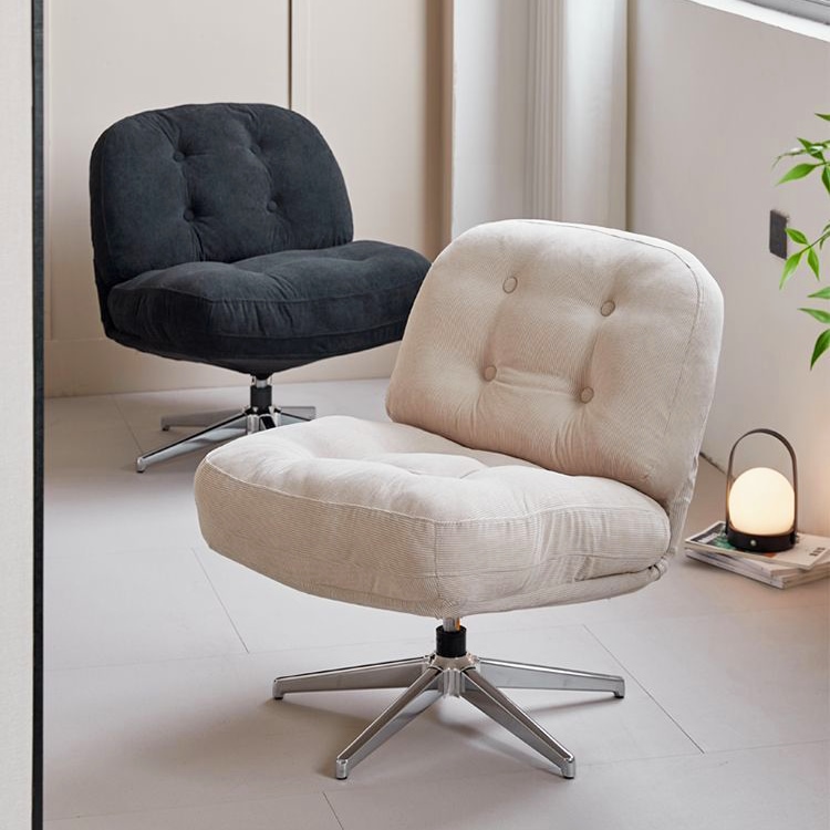 Chairfactory CAPER 1人掛け ソファ 回転式［6色］ ホワイト グレー