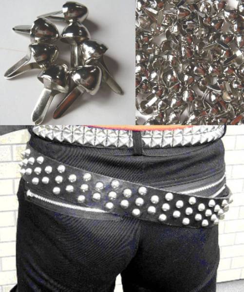 コニカルスタッズ 9mm 300個 - STUDS/スタッズ専門店