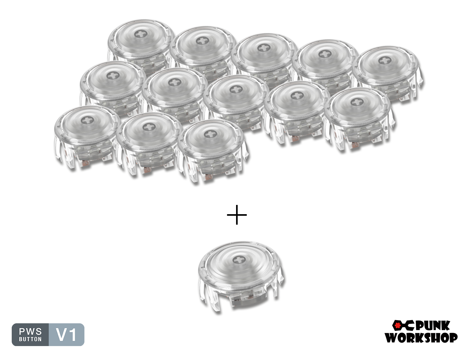 PWS V1 ボタンセット – PUNK WORKSHOP JAPAN