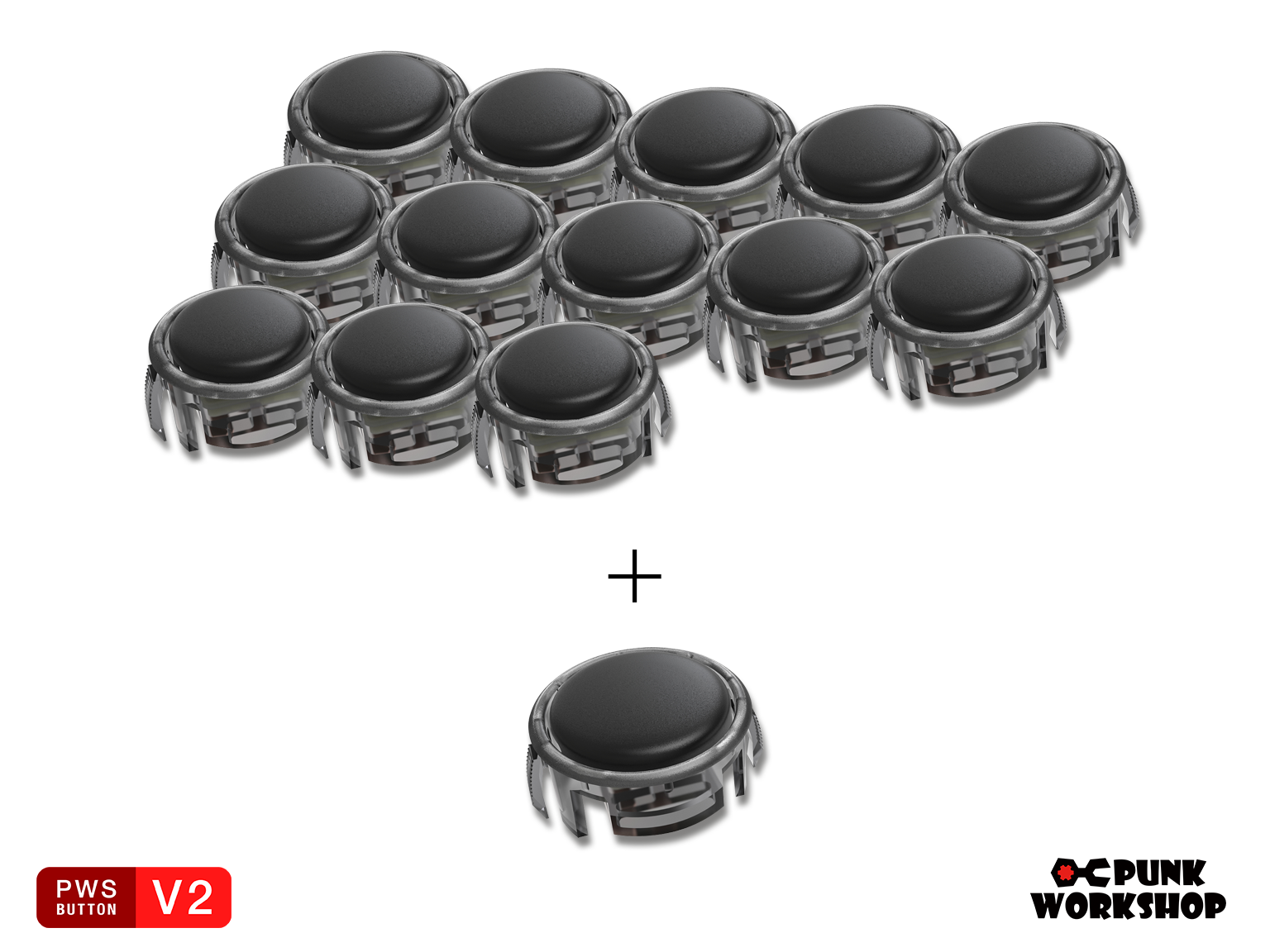 PWS V2 ボタンセット – PUNK WORKSHOP JAPAN