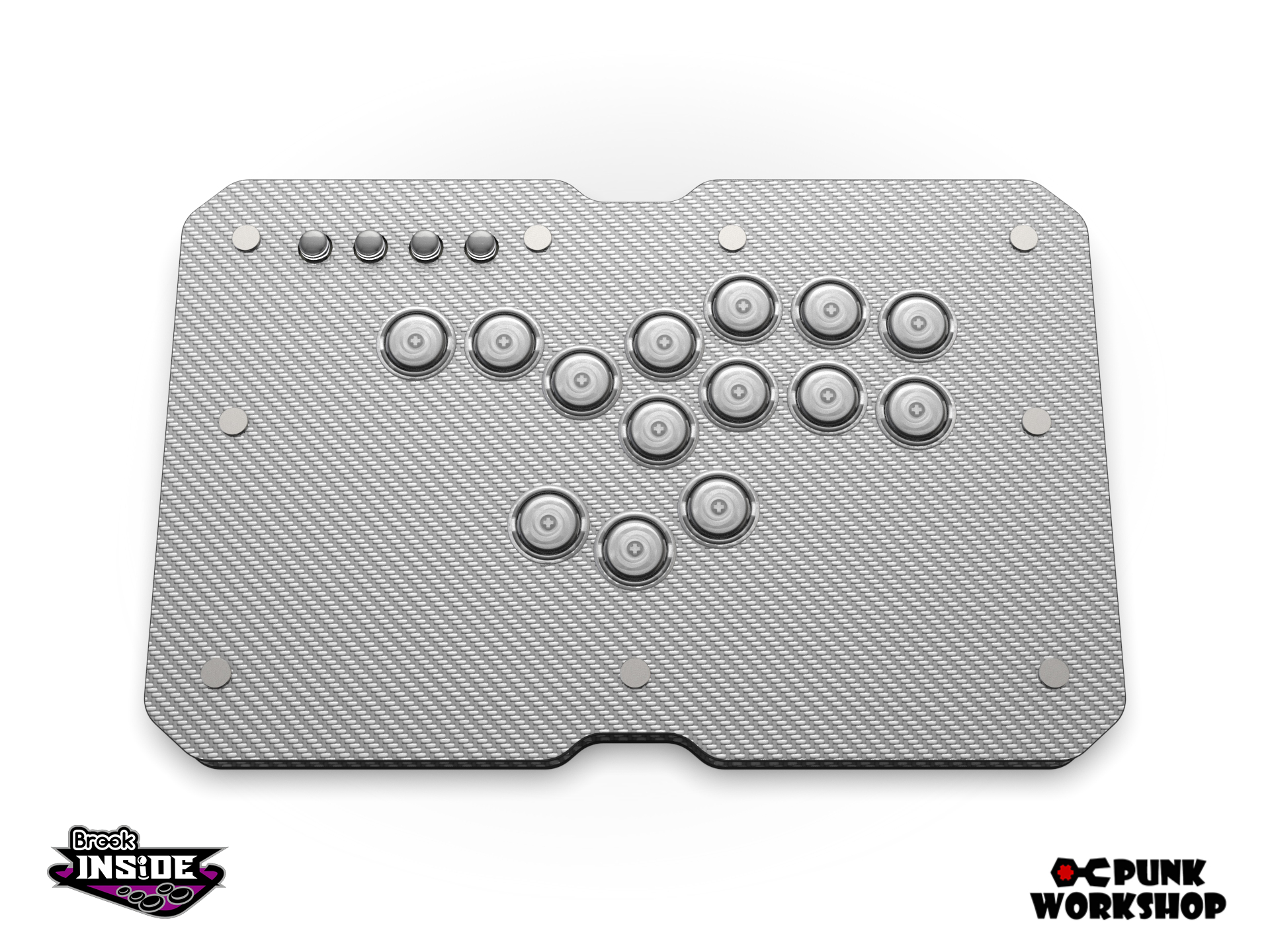 Leverless M Carbon Fiber (Brook PS5/PS4/PS3/Switch/PC) – PUNK